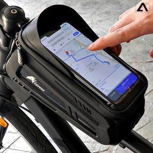 자전거 프레임 가방 백 파우치 수납 주머니 핸드폰 거치대 가방 자전거백