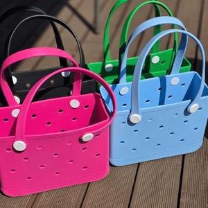 물빠짐 메쉬 목욕가방 사우나 수영장 비치백 젤리백