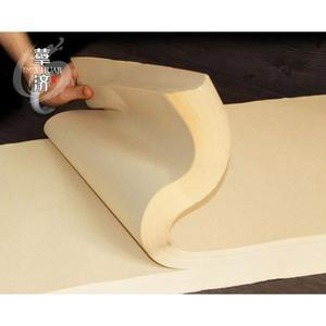 반생반숙 초경선지 서예전용지 고선지 붓글씨 숙선지 두터운 34X13 쿼드스크린 작품지일과지