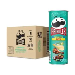 [프링글스] NEW 캐리비안식 치킨맛 100g, 12입, 1개