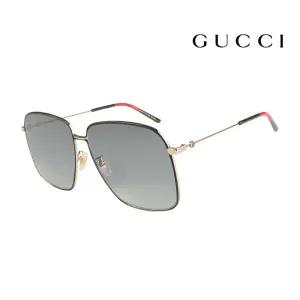 (국내당일출고)  명품 선글라스 GG0394S 001 스퀘어 메탈 남자 여자