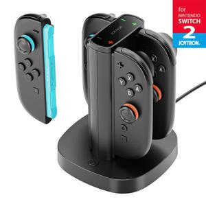 조이트론 닌텐도 스위치2 조이콘 충전거치대 라운드 충전독 충전기
