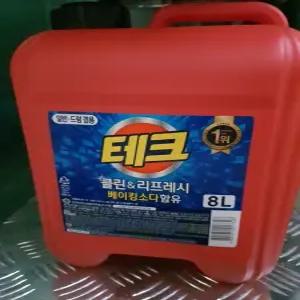 엘지생활건강 테크 클린리프레시 베이킹소다 일드겸용 세탁세제 8L 1개