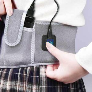 정품-허리복부찜질기 그래핀 원적외선 발열벨트 2EA 추천 보조뱃터리추가 온열진동기 삐삐벨트