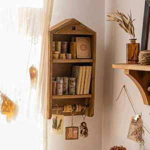 집모양장식장 선반 인테리어 벽면 수납장 소품 벽선반