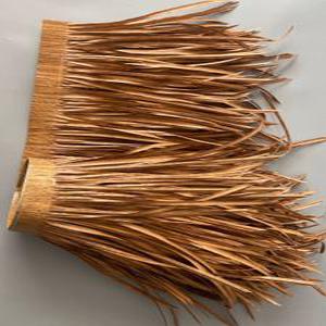 초가 지붕 인조 볏짚 처마 덮개 펜션 해변 농막