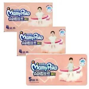 마미포코 슈퍼컴포트팬티 대형 특대형 점보 3팩 모음전