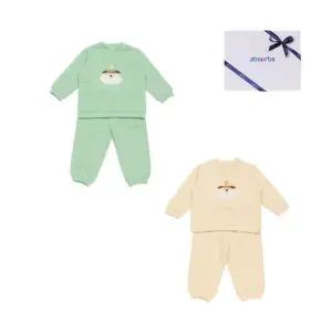 [갤러리아] 포니도그상하2벌세트(A25-130052)백일,돌,조카(가을겨울내의/쌍둥이출산)