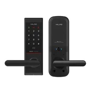 무타공 디지털도어락 현관문 아파트 스마트도어락 카드키 MI-5200S PLUS + 카드키 4개