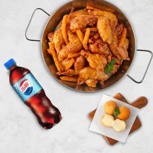 네네치킨 소이크런치윙봉+네네볼+콜라(1.25L)