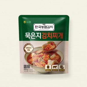 한국농협김치 찌개용김치 650g 묵은지 찌개 밀키트