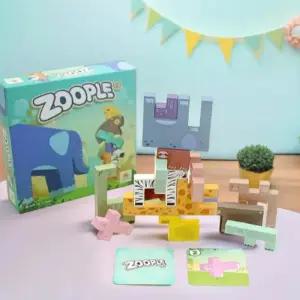 아스모디코리아 주플 보드게임 동물친구 블럭 쌓기놀이 전략 카드게임 실내놀이 장난감 어린이