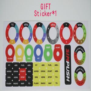 Thrustmaster T300RS T300GT TGT 용 DIY 시뮬레이션 레이싱 SIMPUSH 랠리 스티어링 휠 핸들 MOD 13 인치 33