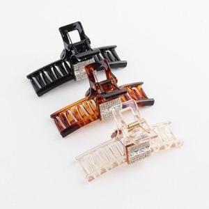 [VY] 여자 사각 네모 헤어 헤어핀 악세서리 장식 집게핀_16351582_588847