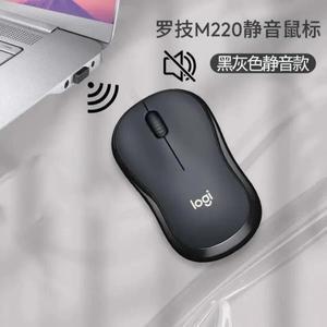 [누리음향]호환용 로지텍 M220 무선 마우스 저소음 2.4GHz 고품질 광학 인체공학 PC 게이밍 (맥 OS/윈도우