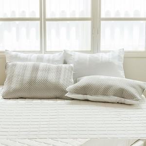 십자누빔 베개커버 밴딩형) 2장 4060 5070 사계절 방수베개커버 작은베개 베개커버4060