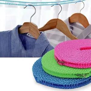 흘러내리지 않는 논슬립 이중빨랫줄 3개 1세트 빨랫줄 이중빨랫줄 코팅빨랫줄 건조대줄