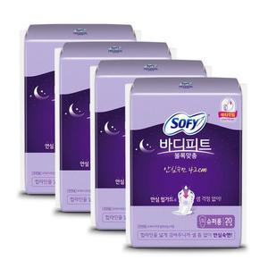 쏘피 볼록맞춤 슈퍼롱 20팩 x4개