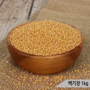 건강알곡 백기장 1kg 앵무새 햄스터 사료 모이 간식