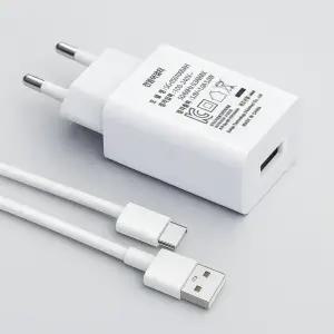5V1A USB 저전력 저속 충전 어댑터 멀티 충전기 2A USB A타입 C타입 충전 케이블 1세트