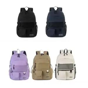 일상 데일리 여행 캐주얼 감성 컬러 배낭 가방 백팩 캐주얼백팩 남학생가방 노트북백팩