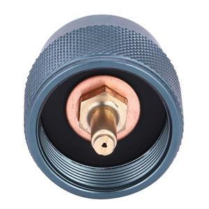 어댑터 커넥터 스토브 캠핑 가스 변환기 밸브 캐니스터 1L 프로판