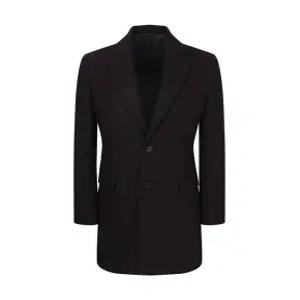 레귤러핏 울 혼방 링구사 캐주얼 롱자켓(FHEAX4306)