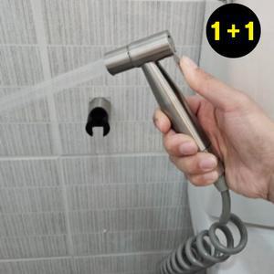 욕실 청소 스프레이건 스테인레스 샤워 대걸레 연장 분사기 압력