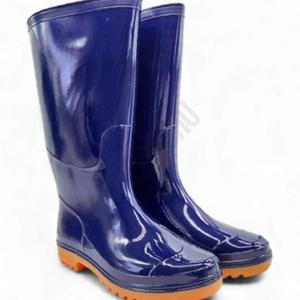 강력방수작업화 방수기능장화 남자용 긴장화 청색 대 285MM