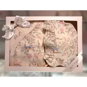 [에뜨와](본점) (임신출산선물)그레이스배내가운X로라모세트 (07S717181S5)