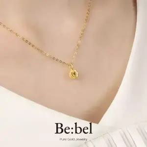 순금목걸이 3.75g(1돈) 24k 여자 볼 라운드 비벨