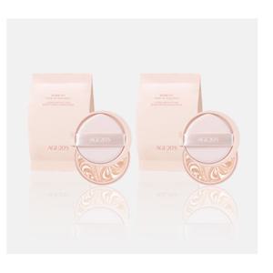 에이지투웨니스 글로우핏 톤업 선팩트 12.5g 리필 2개 (SPF50+ PA++++)