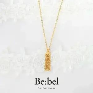 순금목걸이 7.5g(두돈) 24k 여자 테슬 체인 비벨