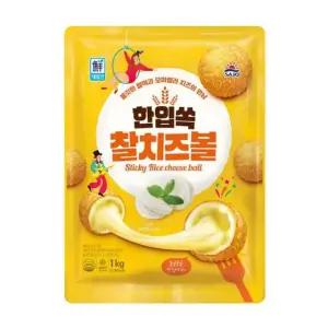 사조대림 한입쏙 찰 치즈볼 1kg 냉동