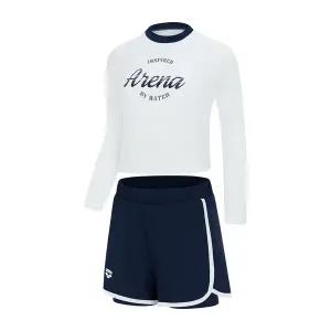 [아레나](김해점)유스풀 여아 래쉬가드 세트 A5BG1GS81