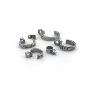 주문제작 고리 타입 발목링 내추럴 앵무새 미아조 방지 외출 산책