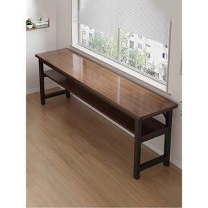 창가테이블 좁고 긴 간이테이블 거실 폭좁은책상 2단 선반 80cm 레이어 단일 틈새 카페 베란다 탁자