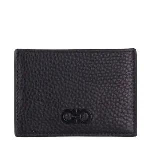 [FERRAGAMO] 간치니 카드 케이스 66 A075 NERO