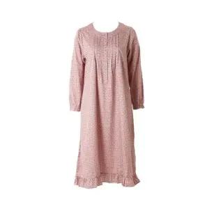 [갤러리아] 여)로맨틱한 인디핑크 로고나염 가볍고 부드러운 면80수 원피스잠옷(WGN2507W)