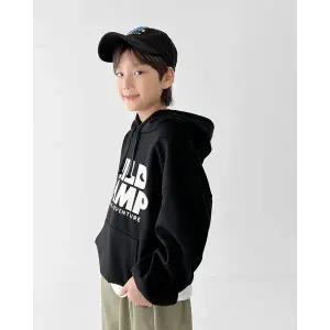 [리틀브로] (아동)B.와일드캠프후드_블랙[티셔츠BFGS558B]