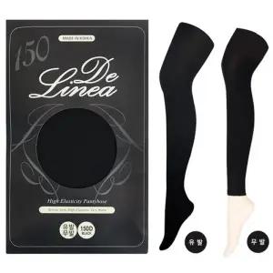 [LF50LMS8_58]De 겨울스타킹 무발) 블랙레깅스150D(유발