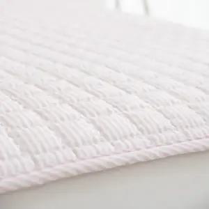 아잠 조용한 뮤트 뱀부마이크로 방수요 침대방수패드