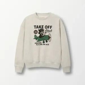 [언리미트]Take Off Crewneck (U25DTTS117)