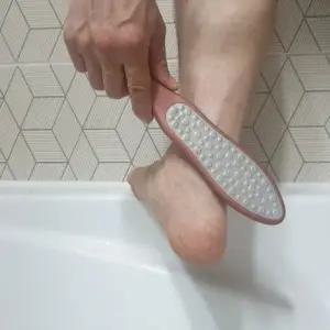 발각질제거 풋파일 풋브러쉬 로즈골드