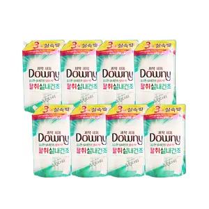 다우니 세탁세제 탈취실내건조 리필 1.4L x8개