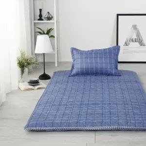 국산 모던체크 누빔 요커버 싱글 요매트 요패드 커버