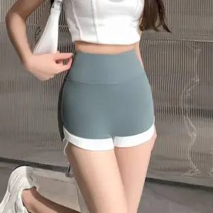 [LFO722R9_58]여성 반바지 하이웨스트 슬림핏 쇼츠