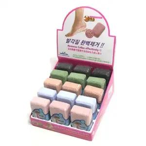 화아 발미인 세라폼 15P 고급형(라운드) 각질제거 무기질기포 컬러발밀이