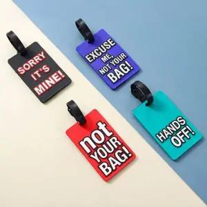 캐리어 네임택 러기지 명찰 밴드 이름표