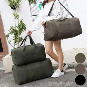 대용량 수납 캠핑 짐가방 캔버스 생활방수 여행가방